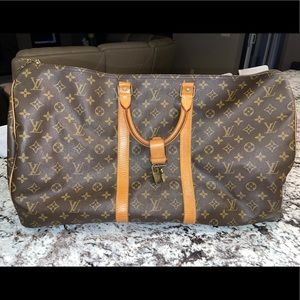Louis Vuitton Keepall 55 Weekend bag- Monogram- Authentic